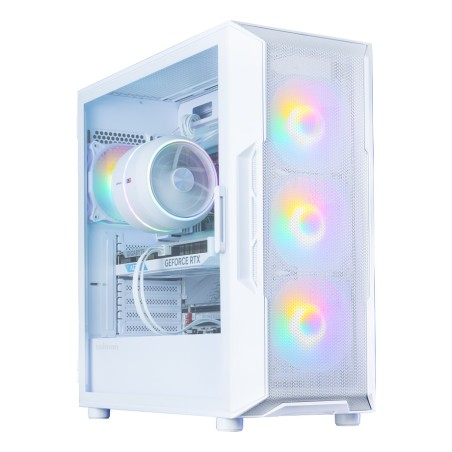 Zalman i3 NEO V2 White ATX Tower - Sleek Design, Ultimate Cooling, Superior Performance!